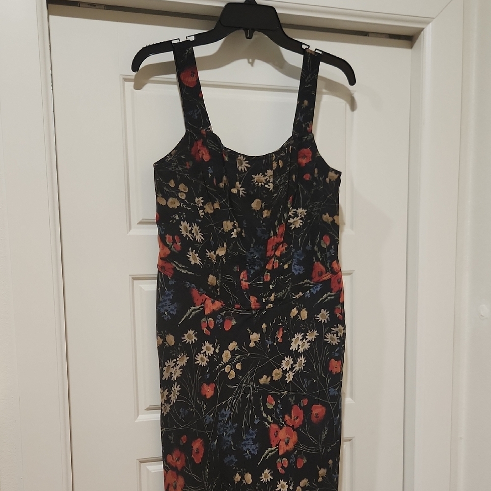 Polo by Ralph Lauren Black Floral Maxi Dress - Picture 4 of 7